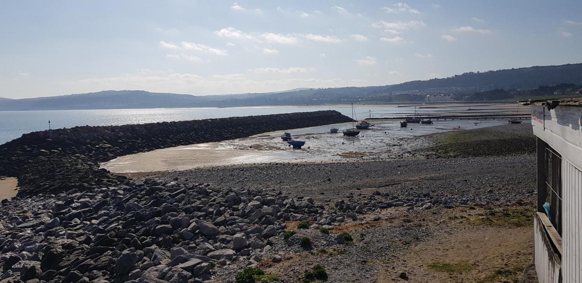 3 Harbour Views Daire Rhôs-on-Sea Dış mekan fotoğraf